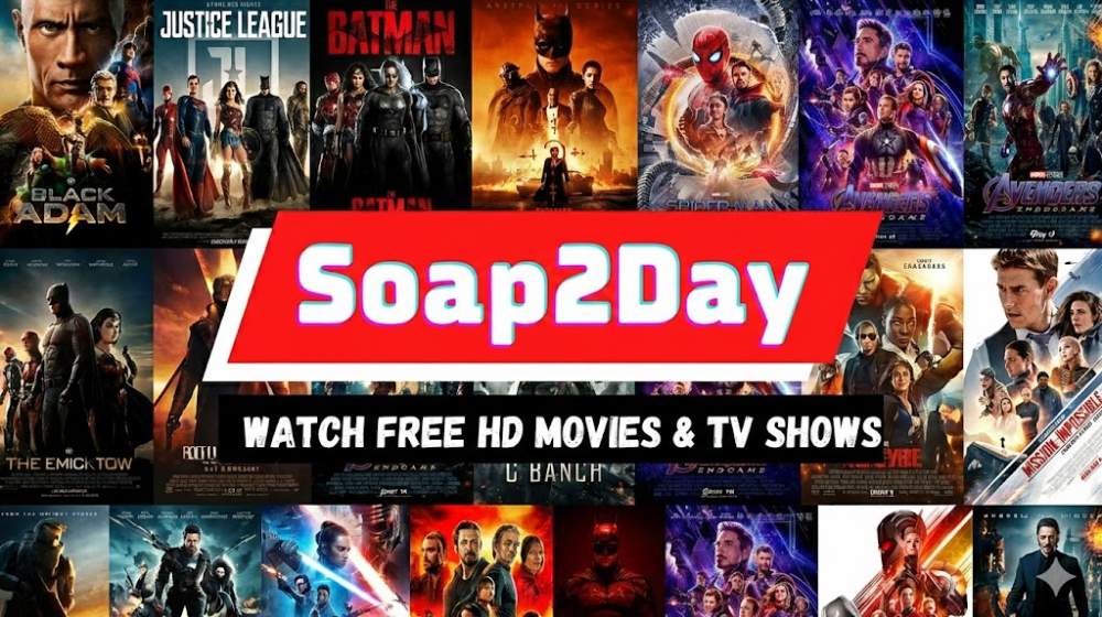 Soap2Day free movie streaming website interface